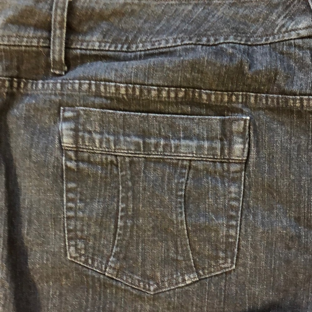 A.N.A Blue Denim Bermuda Shorts 24W - Picture 2 of 6